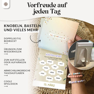 Abreißkalender für Kinder – 365 Tage Spiel, Spaß & Lernen - Jahresunabhängig